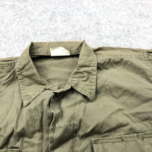 Vintage US Army M65 Field Jacket Mens Small Military Ripstop Coat 80s